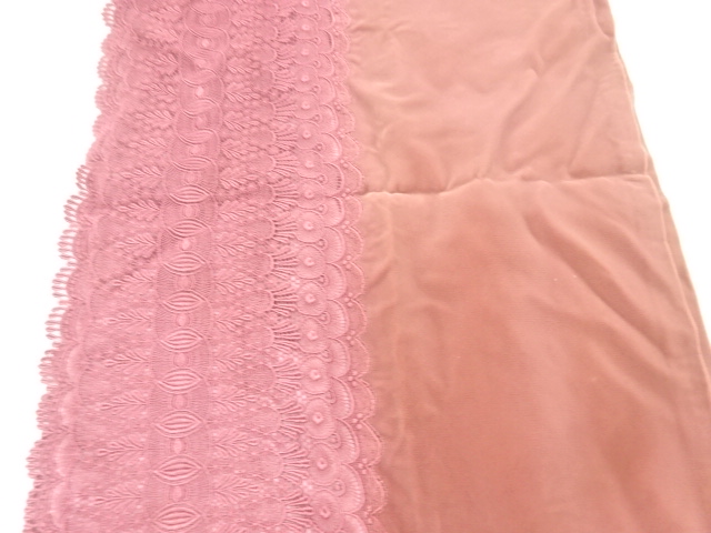  ビロードレース花模様ショール